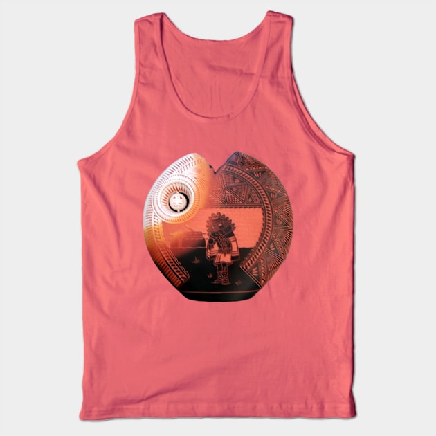 Native American Pottery Vase Tank Top by ocsjake613